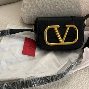 Valentino Garavani Women's V-Logo Large Shoulder Bag